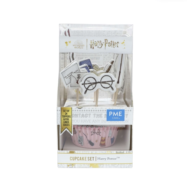 Harry Potter Cupcake Backförmchen & Topper Set / 24 - Harry Potter